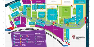 Bản đồ của Melbourne Showgrounds