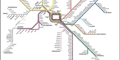 Melbourne đâu bản đồ