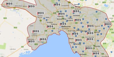 Trung tâm mua sắm Chadstone bản đồ
