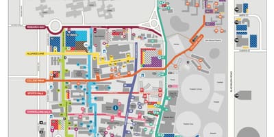 Học đại học Clayton bản đồ