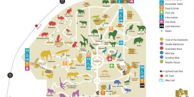 Bản đồ của Melbourne thú