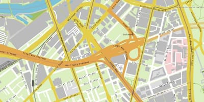 Vương miện Melbourne bản đồ